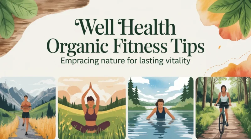 well health organic fitness tips